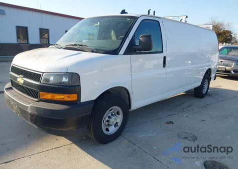 2023 Chevrolet Express Cargo Rwd 2500 Extended Wheelbase Wt z USA, uszkodzony, nr VIN 1GCWGBFP8P1178264